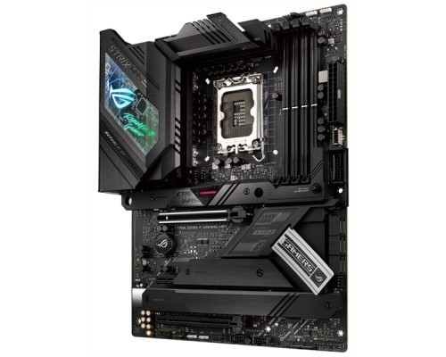 Материнская плата ASUS ROG STRIX Z690-F GAMING WIFI, LGA1700, Z690, 4*DDR5, DP+HDMI, SLI+CrossFireX, SATA3 + RAID, Audio, 2,5Gb LAN, USB 3.2, COM*1 header (w/o cable), ATX ; 90MB18M0-M0EAY0