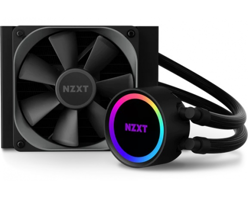 Система охлаждения NZXT 2021 KRAKEN 120 - 120mm AIO Liquid Cooler with Aer P120 and RGB LED