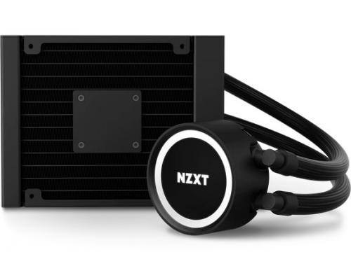 Система охлаждения NZXT 2021 KRAKEN 120 - 120mm AIO Liquid Cooler with Aer P120 and RGB LED