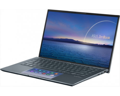 Ноутбук ASUS Zenbook 14 Q2 UX435EA-K9084T Intel Core I5-1135G7/8Gb LPDDR4X/512Gb SSD/14,0 FHD  IPS AG 1920x1080/WiFi/BT/ScreenPad 2.0/Windows 10 Home /1.1Kg/Pine_grey/USB-A to RJ45 gigabit adapter