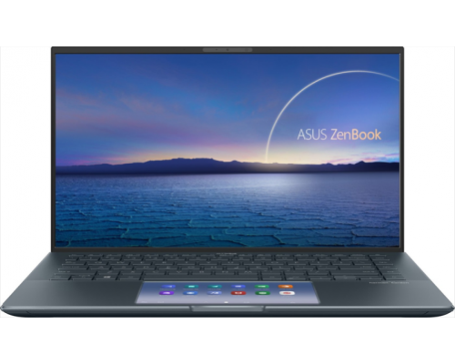 Ноутбук ASUS Zenbook 14 Q2 UX435EA-K9084T Intel Core I5-1135G7/8Gb LPDDR4X/512Gb SSD/14,0 FHD  IPS AG 1920x1080/WiFi/BT/ScreenPad 2.0/Windows 10 Home /1.1Kg/Pine_grey/USB-A to RJ45 gigabit adapter