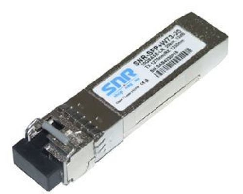 Трансивер SNR  Модуль SFP+ WDM, дальность до 20км (12dB), 1270нм (прошивка D-Link)