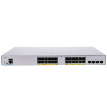 Коммутатор CBS350 Managed 24-port GE, PoE, 4x10G SFP+ (repl. for SG350X-24P-K9-EU)                                                                                                                                                                        