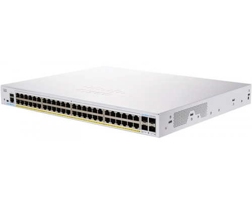 Коммутатор CBS250 Smart 48-port GE, PoE, 4x10G SFP+ (repl. for  SG250X-48P-K9-EU)