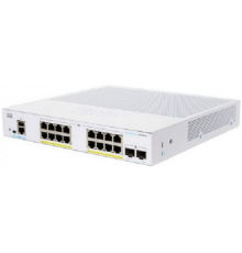 Коммутатор CBS250 Smart 16-port GE, PoE, 2x1G SFP                                                                                                                                                                                                         