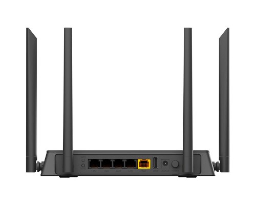 Маршрутизатор D-Link DIR-815/RU/R4A, Wireless AC1200 Dual-Band Router with 3G/LTE Support, 1 10/100Base-TX WAN port, 4 10/100Base-TX LAN ports and 1 USB Port. 802.11b/g/n compatible, 802.11AC up to 866Mbps,1 10/10