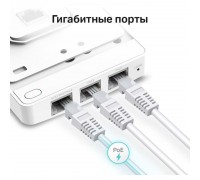 Точка доступа TP-Link AC1200 Двухдиапазонная настенная точка доступа, 866 Мбит/с на 5 ГГц и 300 Мбит/с на 2,4 ГГц                                                                                                                                         