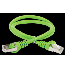 Патчкорд Коммутационный шнур (патч-корд) кат.6 FTP PVC 1м зелёный (PC02-C6F-1M)                                                                                                                                                                           
