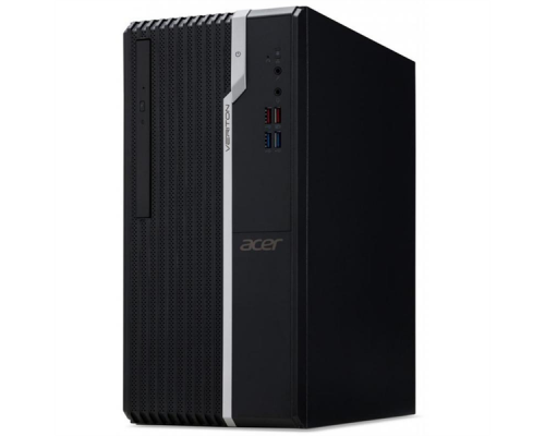 Компьютер ACER Veriton S2680G i3-10105, 8GB DDR4 2666, 256GB SSD M.2, Intel UHD 630, DVD-RW, USB KB&Mouse, Win 10 Pro, 1Y CI