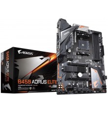 Материнская плата AMD B450 SAM4 ATX B450 AORUS ELITE 1.1 GIGABYTE                                                                                                                                                                                         