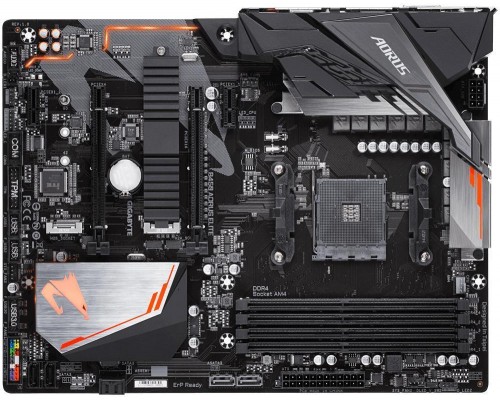 Материнская плата AMD B450 SAM4 ATX B450 AORUS ELITE 1.1 GIGABYTE