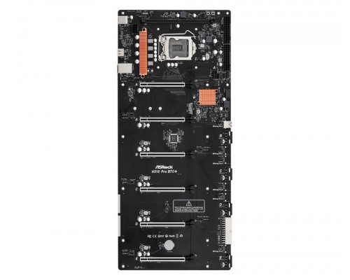 Материнская плата H510 S1200 ATX H510 PRO BTC+ ASROCK