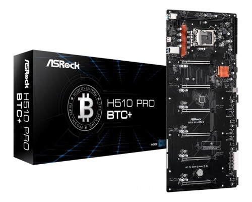 Материнская плата H510 S1200 ATX H510 PRO BTC+ ASROCK