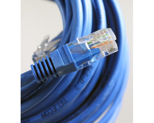 Кабель PATCH CAT5E UTP 10M BLUE NA102-L-10M TELECOM