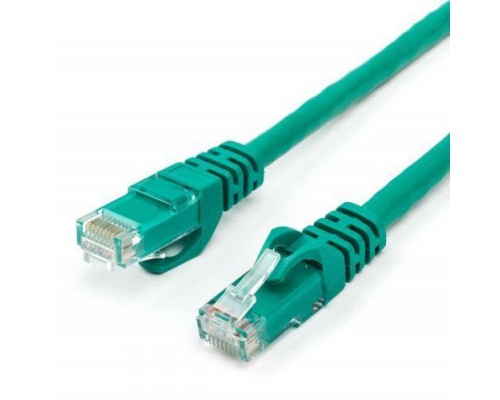 Кабель PATCH CAT6 UTP 2M GREEN AT9410 ATCOM