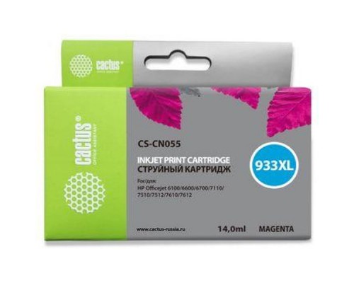 Картридж MAGENTA NO.933 14ML CS-CN055 CACTUS