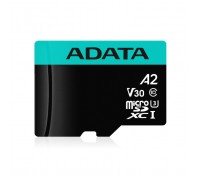 Карта памяти MICRO SDXC 256GB W/AD. AUSDX256GUI3V30SA2-RA1 ADATA                                                                                                                                                                                          