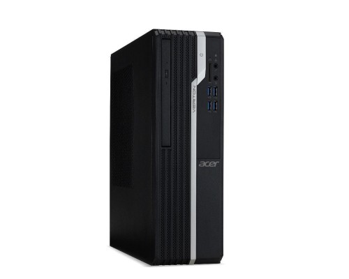 Персональный компьютер ACER Veriton VX2670G для бизнеса Desktop CPU Core i3 i3-10100 3600 МГц 4Гб DDR4 500Гб Intel UHD Graphics встроенная без ОС черный DT.VTFER.03F