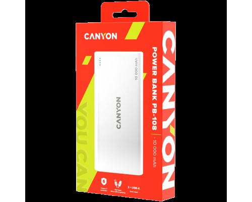 Портативный аккумулятор CANYON PB-108 Power bank