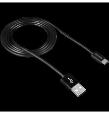 Кабель CANYON UM-1 Micro USB cable, 1M, Black, 15*8.2*1000mm, 0.018kg                                                                                                                                                                                     