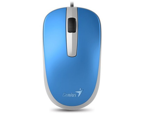 Мышь Genius Mouse DX-120 ( Cable, Optical, 1000 DPI, 3bts, USB ) Blue