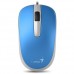 Мышь Genius Mouse DX-120 ( Cable, Optical, 1000 DPI, 3bts, USB ) Blue