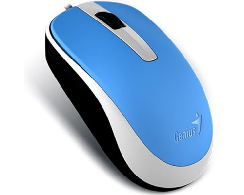 Мышь Genius Mouse DX-120 ( Cable, Optical, 1000 DPI, 3bts, USB ) Blue