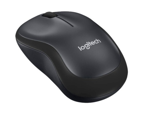 Мышь LOGITECH M221 SILENT - CHARCOAL(GLOSSY BAND) ONL - 2.4GHZ - EMEA - CLOSED BOX