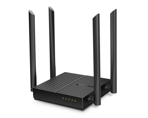 Беспроводной маршрутизатор AC1200 Dual-Band Wi-Fi RouterSPEED: 400 Mbps at 2.4 GHz + 867 Mbps at 5 GHzSPEC: 4 Antennas, 1 Gigabit WAN Port + 4 Gigabit LAN PortsFEATURE: Tether App, WPA3, Access Point Mode, IPv6 Supported, IPTV, Beamforming, Smart