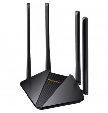 Беспроводной маршрутизатор AC1200 Dual-Band Wi-Fi Gigabit RouterSPEED: 300 Mbps at 2.4 GHz + 867 Mbps at 5 GHz SPEC:  4 Fixed External Antennas, 2 Gigabit LAN Ports, 1 Gigabit WAN PortFEATURE: Router/Access Point Mode, WPS/Reset Button, IPTV, IPv6   