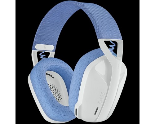 Гарнитура LOGITECH G435 LIGHTSPEED Wireless Gaming Headset - WHITE - 2.4GHZ - EMEA - 914