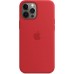 Чехол Apple MagSafe, силикон, для iPhone 12 Pro Max Silicone Case with MagSafe - (PRODUCT)RED