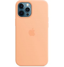 Чехол Apple MagSafe, силикон, для iPhone 12 Pro Max Silicone Case with MagSafe - Cantaloupe                                                                                                                                                               