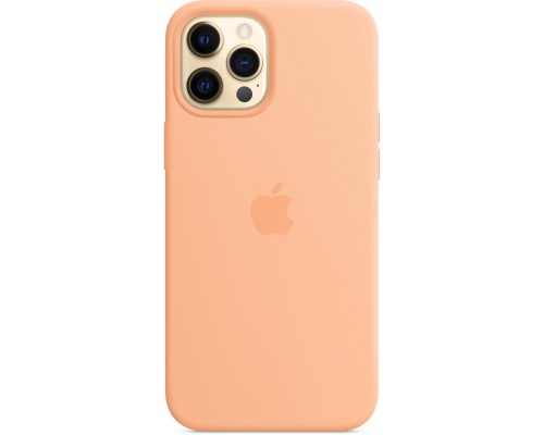 Чехол Apple MagSafe, силикон, для iPhone 12 Pro Max Silicone Case with MagSafe - Cantaloupe