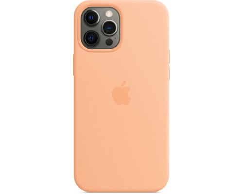 Чехол Apple MagSafe, силикон, для iPhone 12 Pro Max Silicone Case with MagSafe - Cantaloupe