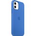 Чехол Apple MagSafe для iPhone 12/12 Pro, силикон, iPhone 12 | 12 Pro Silicone Case with MagSafe - Capri Blue