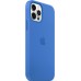 Чехол Apple MagSafe для iPhone 12/12 Pro, силикон, iPhone 12 | 12 Pro Silicone Case with MagSafe - Capri Blue