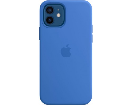 Чехол Apple MagSafe для iPhone 12/12 Pro, силикон, iPhone 12 | 12 Pro Silicone Case with MagSafe - Capri Blue