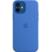 Чехол Apple MagSafe для iPhone 12/12 Pro, силикон, iPhone 12 | 12 Pro Silicone Case with MagSafe - Capri Blue