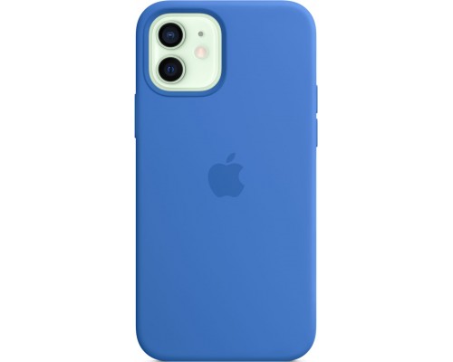 Чехол Apple MagSafe для iPhone 12/12 Pro, силикон, iPhone 12 | 12 Pro Silicone Case with MagSafe - Capri Blue