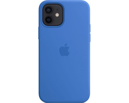 Чехол Apple MagSafe для iPhone 12/12 Pro, силикон, iPhone 12 | 12 Pro Silicone Case with MagSafe - Capri Blue