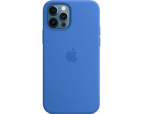 Чехол Apple MagSafe для iPhone 12/12 Pro, силикон, iPhone 12 | 12 Pro Silicone Case with MagSafe - Capri Blue