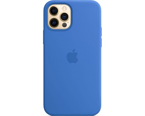 Чехол Apple MagSafe для iPhone 12/12 Pro, силикон, iPhone 12 | 12 Pro Silicone Case with MagSafe - Capri Blue