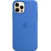 Чехол Apple MagSafe для iPhone 12/12 Pro, силикон, iPhone 12 | 12 Pro Silicone Case with MagSafe - Capri Blue