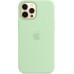 Чехол Apple MagSafe, силикон, для iPhone 12 Pro Max Silicone Case with MagSafe - Pistachio