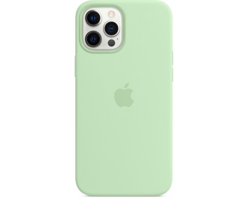 Чехол Apple MagSafe, силикон, для iPhone 12 Pro Max Silicone Case with MagSafe - Pistachio