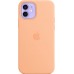 Чехол Apple MagSafe для iPhone 12/12 Pro, силикон, iPhone 12 | 12 Pro Silicone Case with MagSafe - Cantaloupe