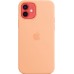 Чехол Apple MagSafe для iPhone 12/12 Pro, силикон, iPhone 12 | 12 Pro Silicone Case with MagSafe - Cantaloupe