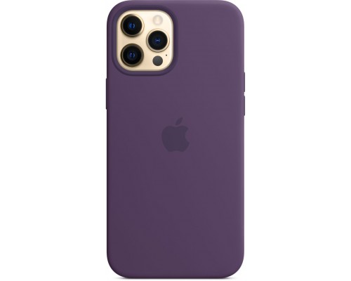 Чехол Apple MagSafe, силикон, для iPhone 12 Pro Max Silicone Case with MagSafe - Amethyst