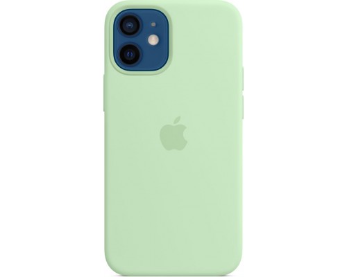 Чехол Apple MagSafe, силикон, для iPhone 12 mini Silicone Case with MagSafe - Pistachio